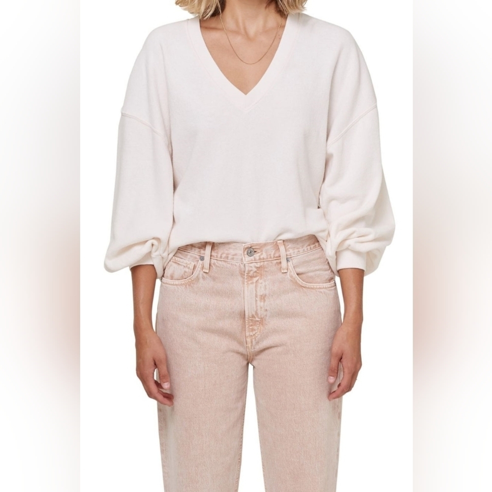 Citizens of Humanity Vivienne v-neck sweater size L in EUC